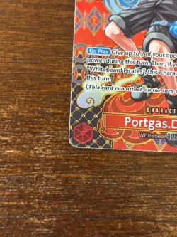 One Piece TCG Card Game Portgas D Ace OP02-013 SP Alternative Art ENG - Image 3