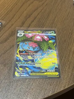Pokemon TCG Mega Venusaur EX 155/132 Mega Evolution ENGLISH Pokemon Card NM - Image 1