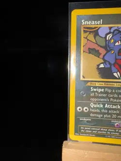 SNEASEL - 24/64 Neo Revelation - Regular Rare - Pokemon TCG Card - 2000 - Image 5