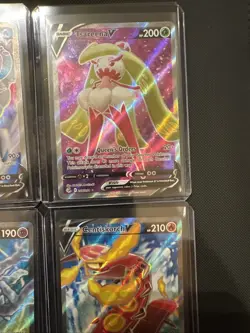 7 Pokemon Card Lot Full Art Holos From Sun & Moon And Sword & Shield Era - Image 5