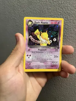 Dark Hypno 9/82 Holo - Team Rocket Set - Pokemon Card - Lightly Played - Image 1