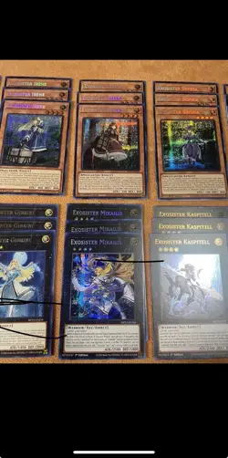 🔥 Yugioh EXOSISTER 42 CARDS Deck Core PRISMATIC SECRET RARE MARTHA MIKALIS - Image 4
