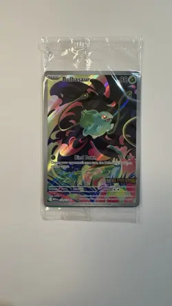 Bulbasaur - Mega Evolution SEALED STAMPED Pokemon Promo Card - Image 1