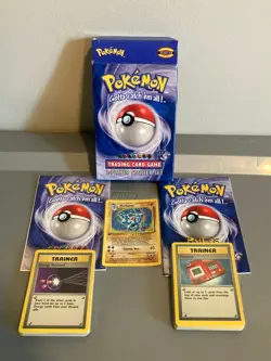 Pokemon Card Trading Game 2-Player Starter Set 1999 1st Edition Machamp - Image 1