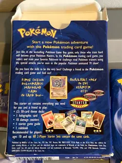 Pokemon Card Trading Game 2-Player Starter Set 1999 1st Edition Machamp - Image 5