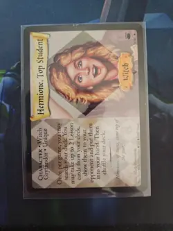 Harry Potter TCG Lot Holo 7 Characters Rare Cards LP Hagrid Draco Marcus Neville - Image 5