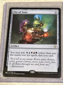 Fist of Suns the List Reprint Edition Regular - Image 1