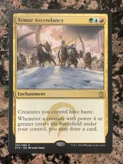 MTG Temur Ascendancy x1 Khans of Tarkir NM, Magic the Gathering - Image 1