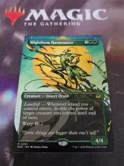 Mtg. Mightform Harmonizer. Borderless. Edge of Eternities. Pack Fresh - Image 1