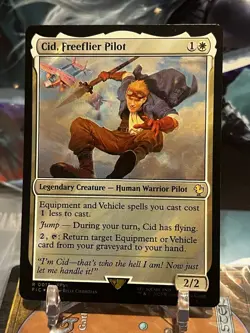 MTG | Cid, Freeflier Pilot (⚡Surge Foil⚡) [FINAL FANTASY] - Image 1