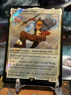 MTG | Cid, Freeflier Pilot (⚡Surge Foil⚡) [FINAL FANTASY] - Image 2