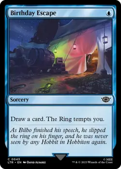 Birthday Escape [The Lord of the Rings: Tales of Middle-Earth] Magic MTG - Image 1