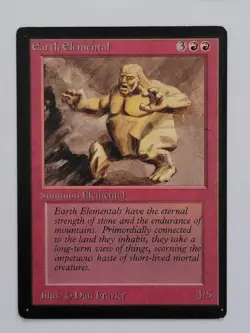 Earth Elemental Limited Edition - Beta Edition Regular NM - Image 1