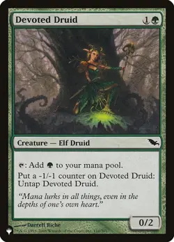 Devoted Druid Regular - The List MTG-NM - Image 1