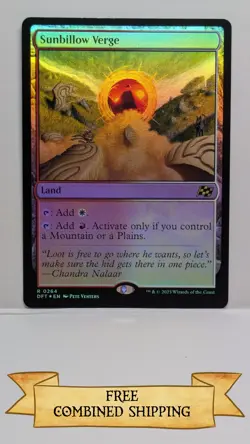 Sunbillow Verge Aetherdrift Foil - Image 1
