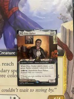 MTG Peter Parker Spider-Man Disney Event Promo Non- Foil - Image 1