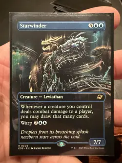 MtG EOE Starwinder #306 Borderless Non-Foil 306 - Image 1