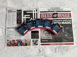SDCC Magic The Gathering x Spider-Man Complete Welcome Deck Set of 5 w/Playmat - Image 2
