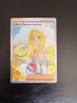 🔥 Pokemon Lillie’s Determination SIR 184/132 Mega Evolution MINT New Pull 🔥 - Image 1
