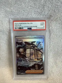Pokemon-EN Paldea Evolved Grusha Special Illustration Rare SIR 268/193 PSA 9 - Image 4