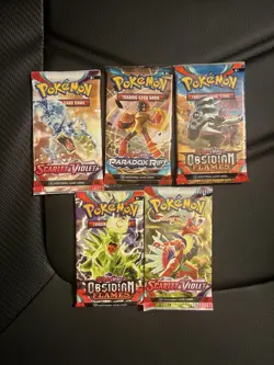 Pokemon Mystery Power Booster box 5 Sealed Packs - Image 1