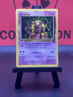 Mewtwo 14 Black Star Promo Regular 1999 WOTC Pokemon TCG HP - Image 2