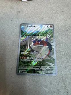 Pokemon TCG Koraidon SVP 014 Black Star Promo Scarlet & Violet - Image 2