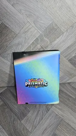 Pokemon Prismatic Evolutions Binder | New & Unused. BINDER ONLY - Image 3