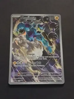 Pokemon Black Bolt Promo Thundurus #209 SVP EN Black Star Promo N/M MINT - Image 2