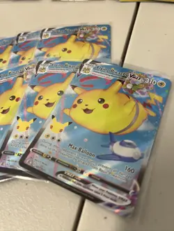 Pokemon 2021 Celebrations Flying Pikachu VMAX 007/025 NM LOT X7 - Image 3
