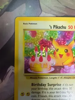 Pokemon TCG 2021 Celebrations Birthday Pikachu Black Star Promo #24 - Image 3