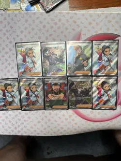 Pokemon TCG Paldean Fates Full Art Trainer Ultra Rare Holo Lot Of 8 + Ruffian - Image 1