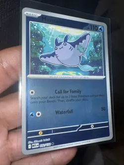 Mantine 032/132 REVERSE HOLO Mega Evolution ME1 Pokemon Foil English TCG - Image 1