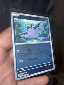 Mantine 032/132 REVERSE HOLO Mega Evolution ME1 Pokemon Foil English TCG - Image 2