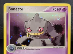 Pokemon TCG Banette 4/108 Holo EX Power Keepers LP Swirl - Image 3