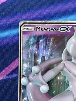 Pokemon Mewtwo GX 31/68 Hidden Fates Ultra Rare Sun & Moon Holo NM - Image 2