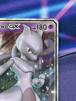 Pokemon Mewtwo GX 31/68 Hidden Fates Ultra Rare Sun & Moon Holo NM - Image 3