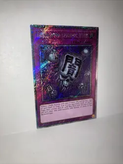 Yugioh Eradicator Epidemic Virus RA03-EN183 Platinum Secret Rare 1st Edition NM - Image 1