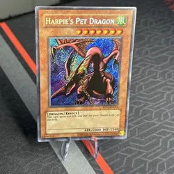 Yu-Gi-Oh! Retro Pack 2 Harpie’s Pet Dragon RP02-EN093 Secret Rare Holo Bleed - Image 2