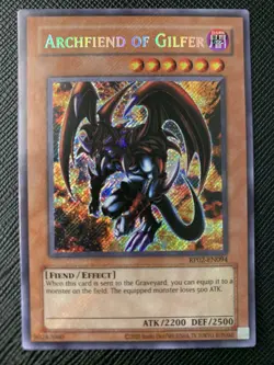 Archfiend of Gilfer RP02-EN094 Retro Pack 2 2020 Unlimited Edition White Spots - Image 1