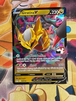 Giratina V Pokemon Play! Prize Pack Series 3 Stampd Pokemon Card NM - Image 1