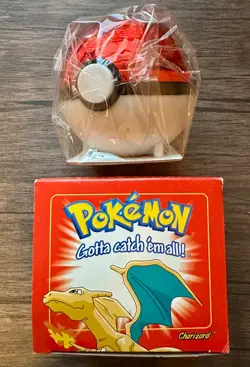 SEALED Burger King Red Charizard Pokemon 23K Plated Trading Card Pokeball - Image 1