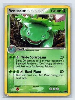 Pokemon TCG Venusaur 6/17 Pop Series 2 Holo Rare Vintage 2005 Promo Card - Image 1