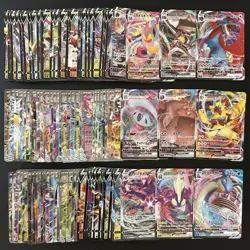 100 ex V Vmax RR RRR Holo Full Arts Lot Set Pokemon Japanese Cards T763 - Image 1
