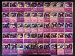 100 Gengar R Holo Half Arts Lot Set Pokemon Japanese Cards W203 - Image 2