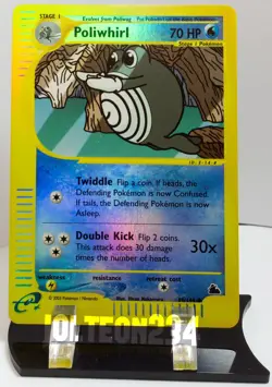 Pokemon TCG Card - Poliwhirl (Skyridge) 88/144 Reverse Holo Common - Image 1