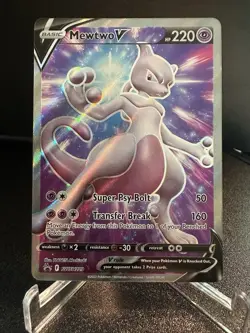 Pokemon Card - Mewtwo V Sealed Sword & Shield Promo Cards SWSH229 Promo - Image 1