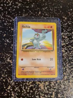 MACHOP - 52/102 - Base Set - Pokemon Card - Image 3