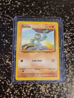 MACHOP - 52/102 - Base Set - Pokemon Card - Image 4