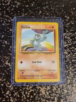 MACHOP - 52/102 - Base Set - Pokemon Card - Image 5